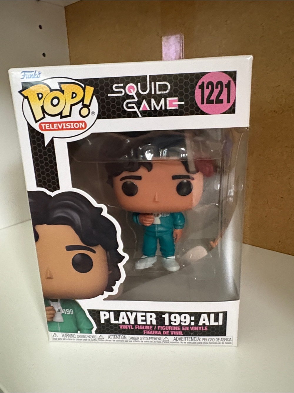 Funko POP! Squid Game Player 199 Ali - Teal Jumpsuit, White Shoes